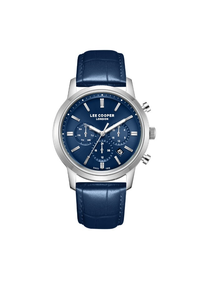 Lee Cooper Men's Leather Multi Function Watch LC08186.399 - 43 mm - Image 1