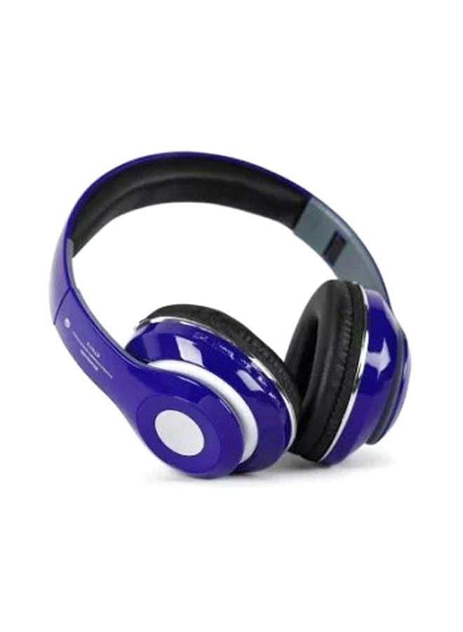 NIBEMINENT Bluetooth Over-Ear Stereo Headphones Blue/Black  - Image 2
