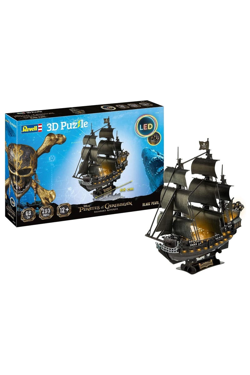 Revell 3D Puzzle Black Pearl LED Edition - Image 1