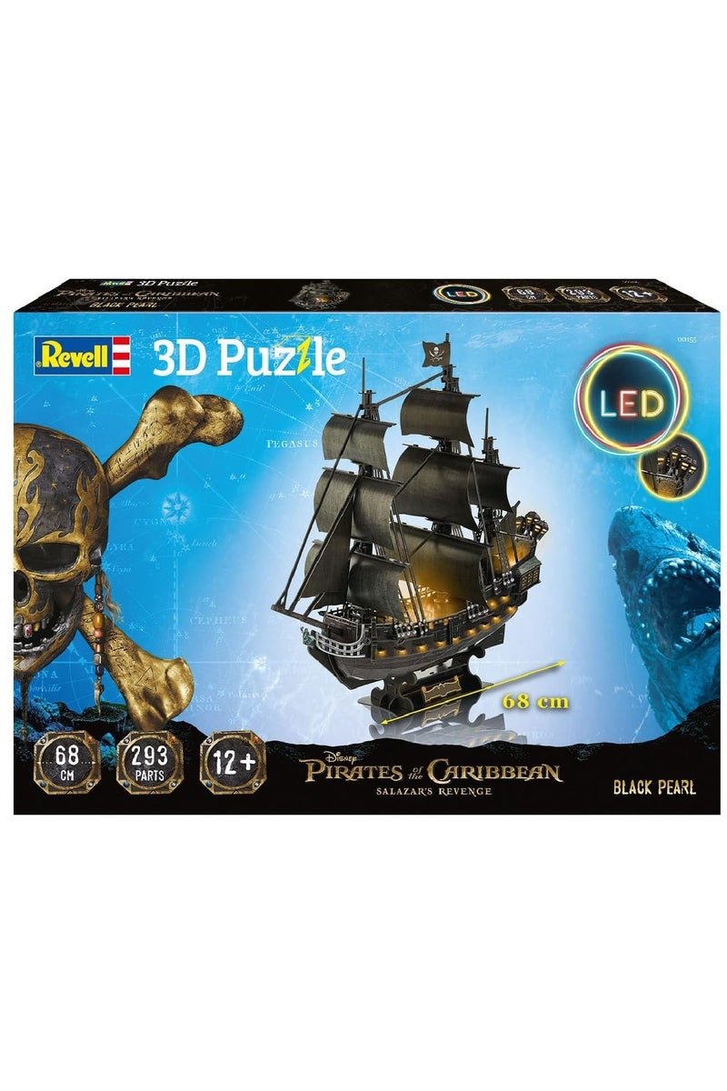 Revell 3D Puzzle Black Pearl LED Edition - Image 2