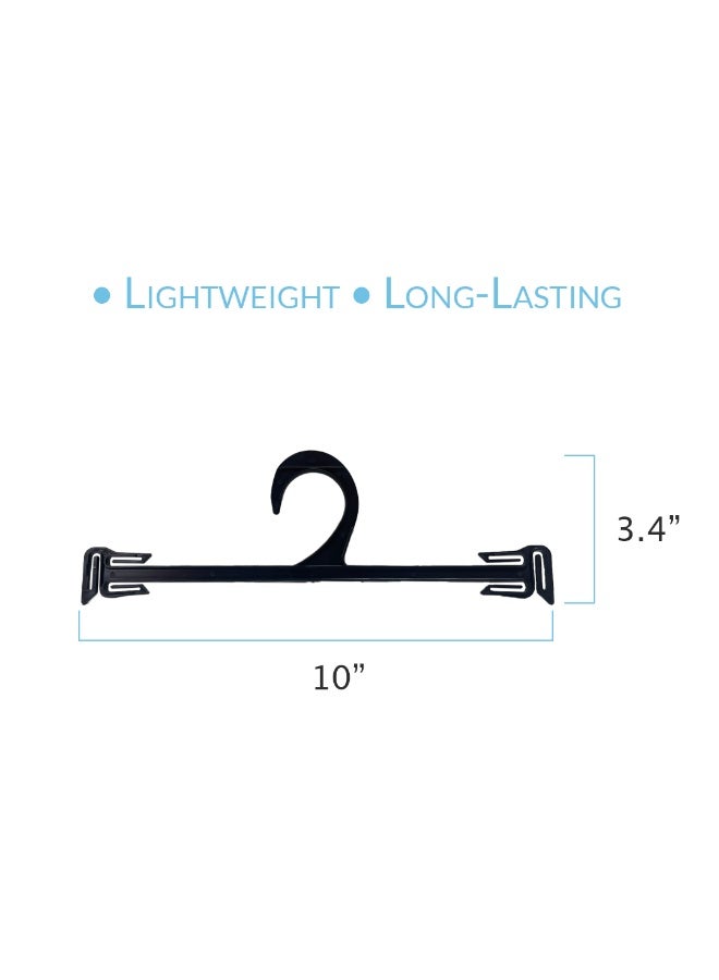 حلول أخلاقية 1000 PCS BOX OF 10 INCH PLASTIC LINGERIE HANGERS - NB 626  - Image 3