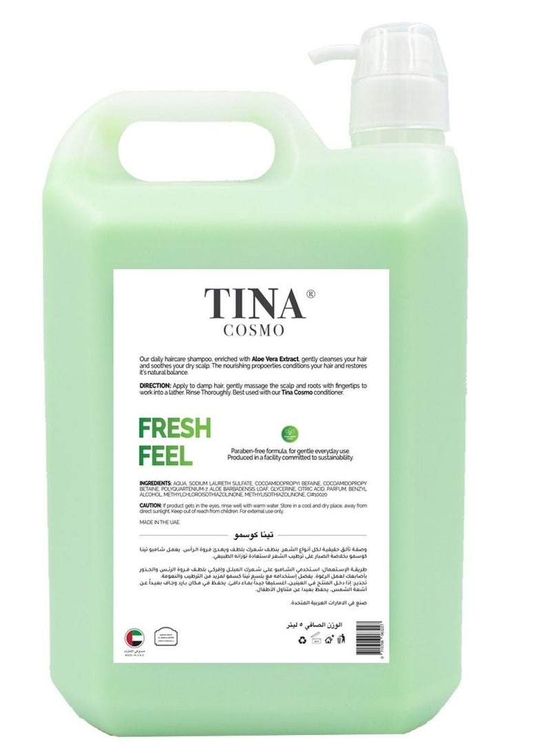Tina Cosmo tina cosmo fresh feel shampoo aloe vera  - Image 2