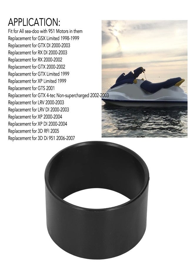 Aramox حلقة ارتداء 155 مم 271 000 904 سوداء عالية القوة بديل لسي دو 1998-1999 - Image 4