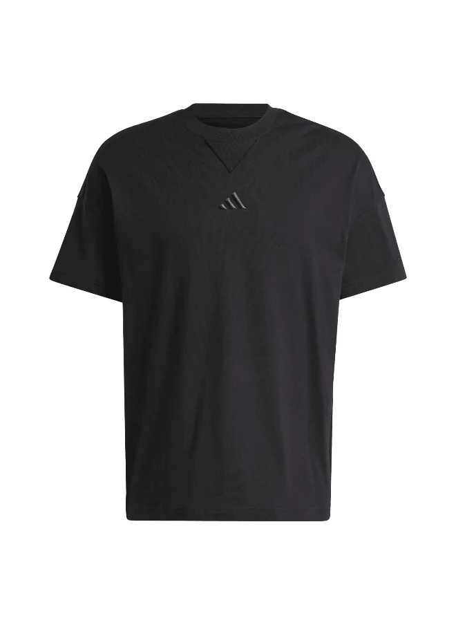 Adidas Adidas M A Szn T Black Training T-Shirts For Men Xs
