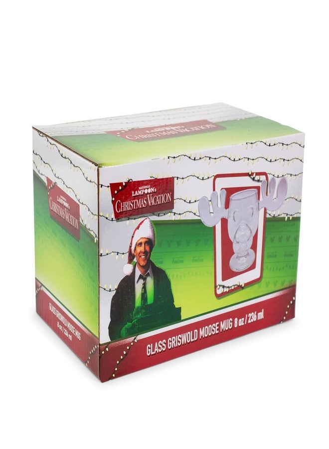 Silver Buffalo كوب زجاجي منحوت على شكل مارتى موس من سيلفر بوفالو من فيلم عطلة عيد الميلاد الوطني | أدوات زجاجية للعطلات للمشروبات | سعة 8 أونصات - Image 3