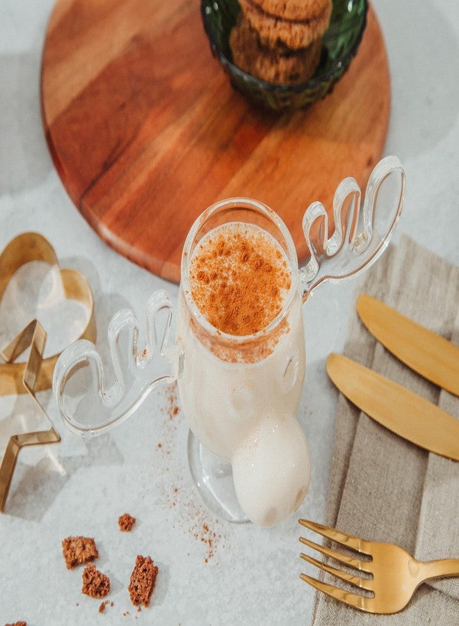 Silver Buffalo كوب زجاجي منحوت على شكل مارتى موس من سيلفر بوفالو من فيلم عطلة عيد الميلاد الوطني | أدوات زجاجية للعطلات للمشروبات | سعة 8 أونصات - Image 5