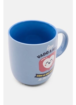 Mr. Wonderful Ceramic Coffee Mug 370 ml, Slate Blue  - Image 2