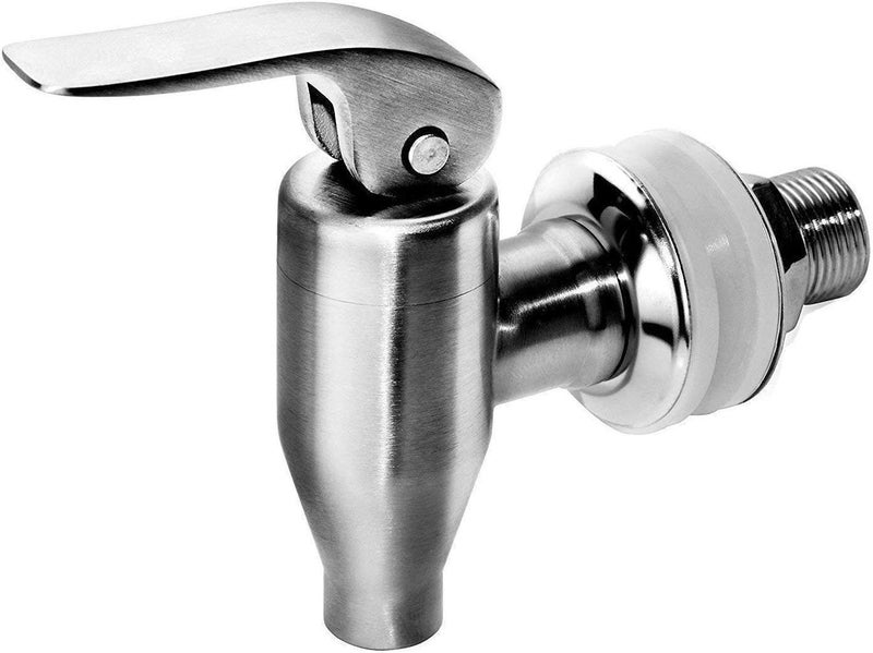 Dozyant Beverage Dispenser Push Style Spigot Stainless Steel Polished Finished  Water Dispenser Replacement Faucet  Fits Berkey And Gravity Filter Systems - Image 1
