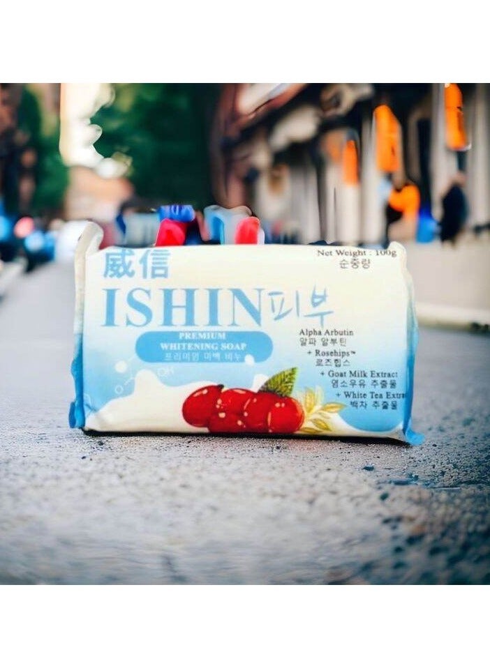 ISHIN صابون إيشين بريميوم للتبييض