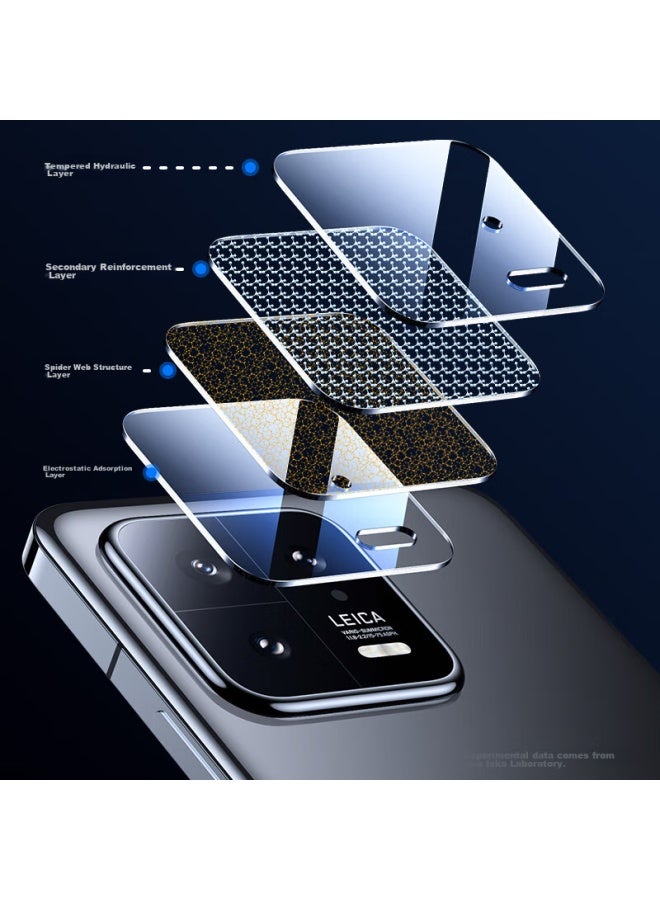ISKA Yisika Lens Protector For Xiaomi 13, Xiaomi 13 Rear Camera Protective Film, Full Coverage High-definition Tempered Glass Anti-scratch Anti-fingerprint Jm520 - Image 2