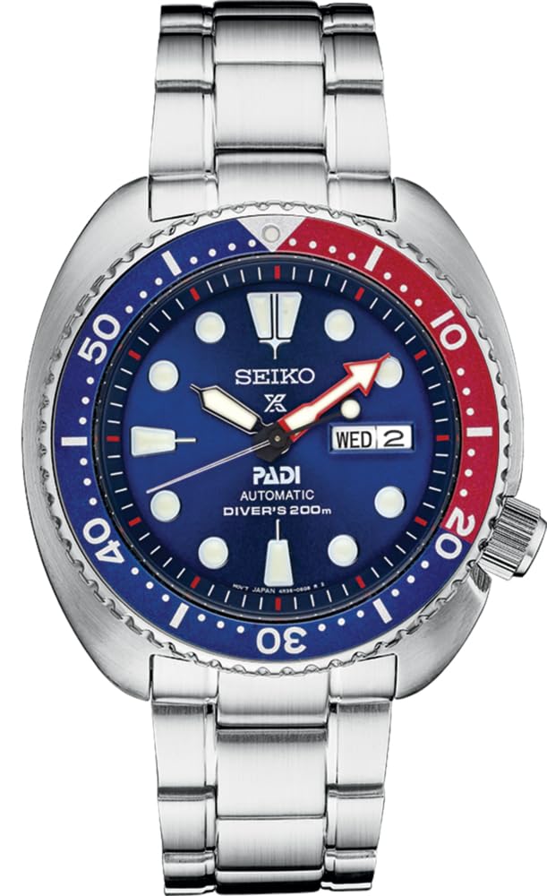 Seiko SEIKO SRPE99 Automatic Dive Watch for Men - Prospex PADI Special Edition - LumiBrite Hands, Elapsed Timing Bezel - Water Resistant 200M  - Image 1