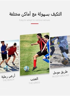 ULHYC No.5 Football World Cup Final Match Football Replica Heat Bonded Football Adult Training Football 2022 Al Rihla Football Replica  - Image 4