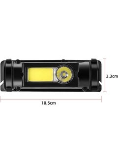 Gaman 2 Mode Waterproof USB Rechargeable Magnet Lightweight Head Flashlight RC-211  - Image 2