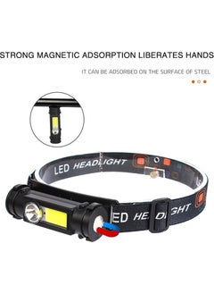 Gaman 2 Mode Waterproof USB Rechargeable Magnet Lightweight Head Flashlight RC-211  - Image 4