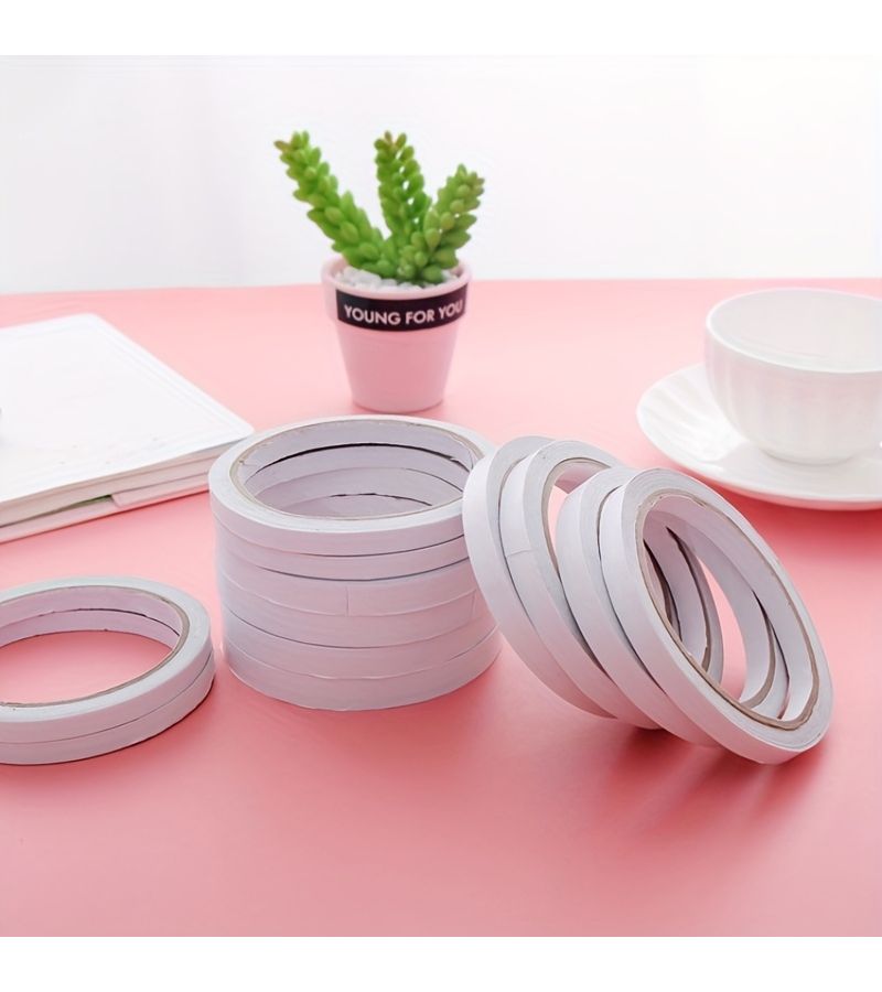 High Adhesive Strong Double Sided Tape for Office Documents Manual Use Not Easy To Peel Off 10pcs - Image 1