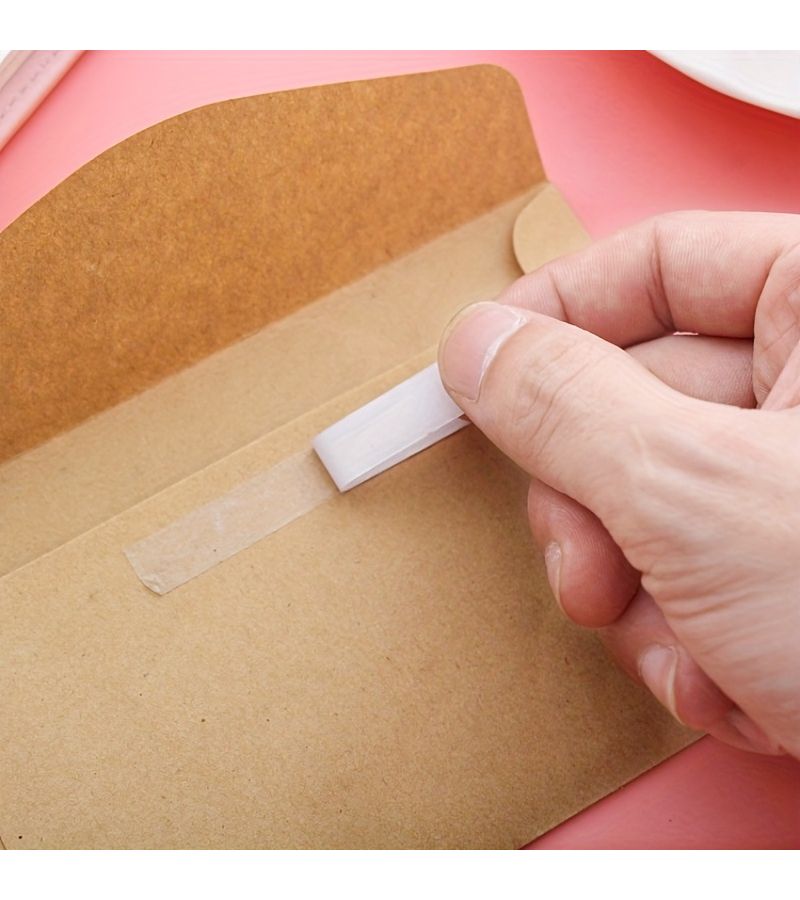 High Adhesive Strong Double Sided Tape for Office Documents Manual Use Not Easy To Peel Off 10pcs - Image 4