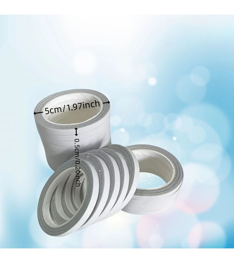 High Adhesive Strong Double Sided Tape for Office Documents Manual Use Not Easy To Peel Off 10pcs - Image 3