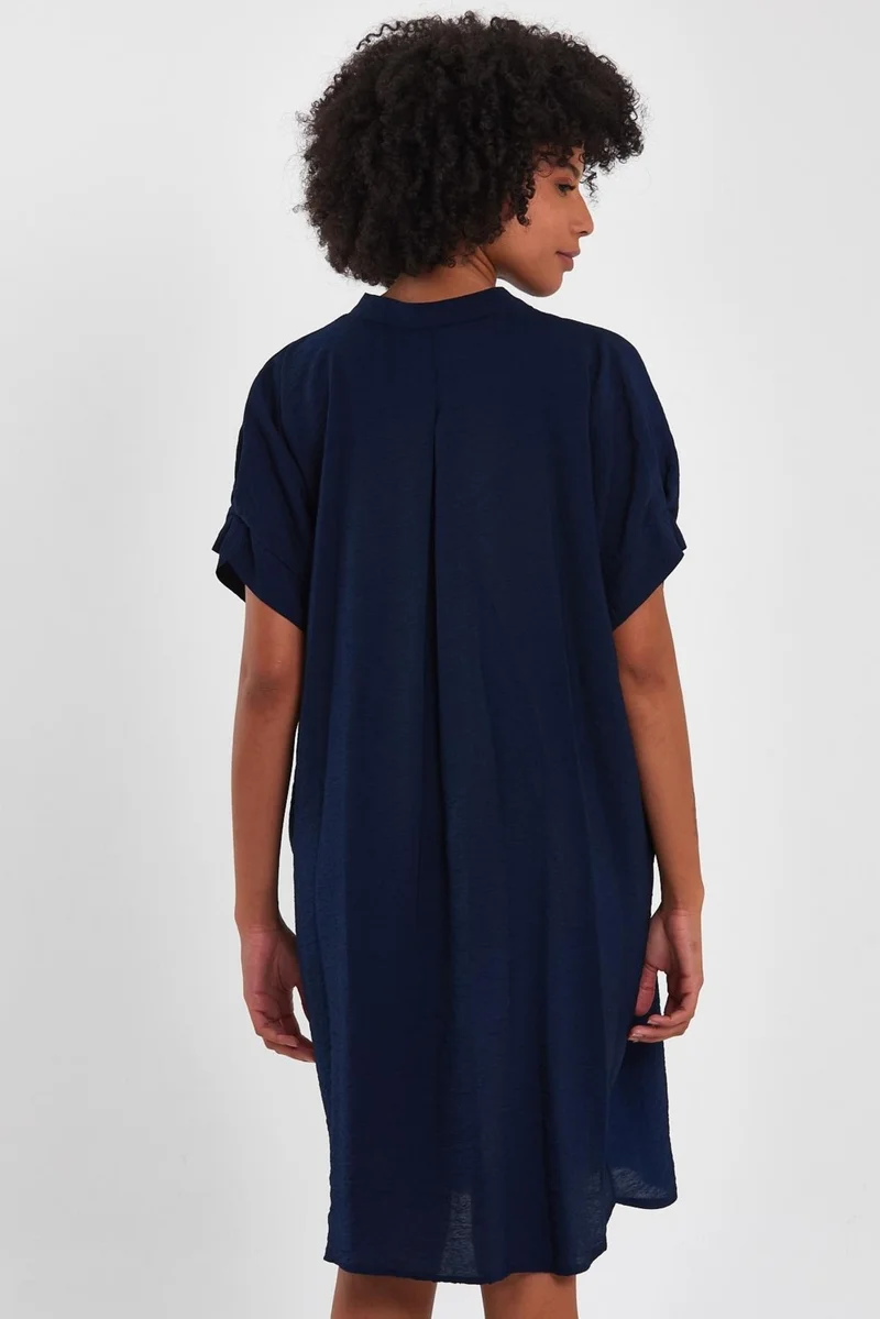 الكسندر جاردي Pocketed Collar Dress (B23-00121)