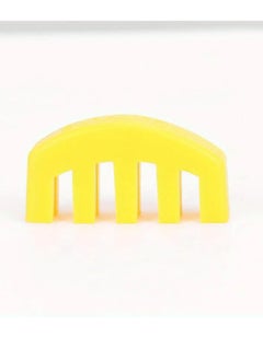 Mike Music 2PCS Violin Practice Mute, Rubber Practice Fiddle Silencer for 4/4 Violin Volume Control, Violin Silence Rubber, Rubber Violin Mute Blue, Yellow  - Image 3