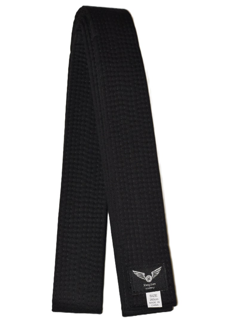 KINGDOM Taekwondo Master Black Ranking Belt  - Image 1