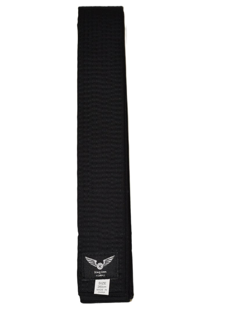 KINGDOM Taekwondo Master Black Ranking Belt  - Image 2