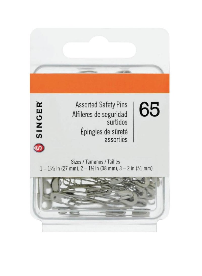 Singer Safety Pins Sizes 1To3 65 pc - Image 3
