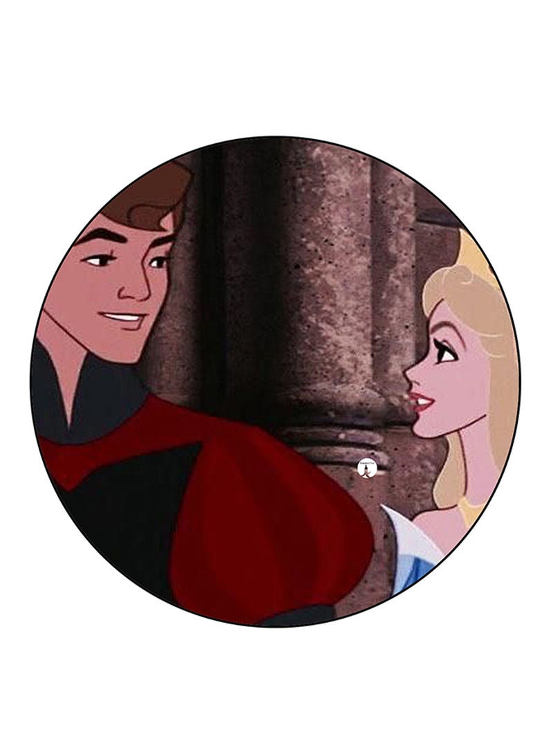 RKN Disney Printed Large Round Pin Badge Multicolour - Image 1