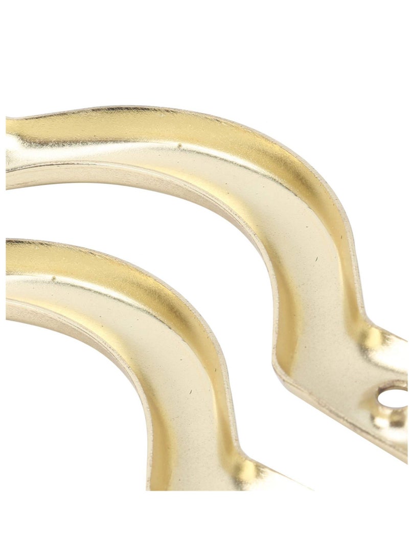 Generic Billiard Pocket Bracket, 6 Pcs 4in Pool Table Corner Pocket Brackets Accessories For Billiards Web Net Bags  - Image 5
