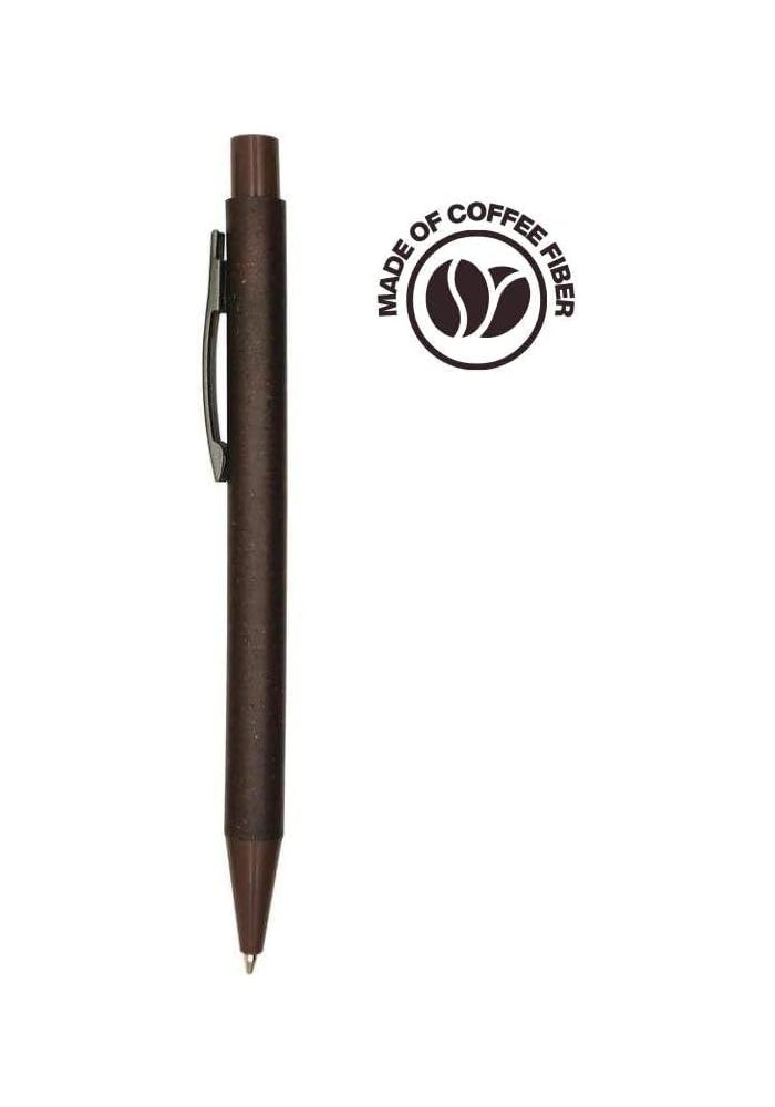 DEBAR Coffee Grounds Ball Point Pen - Eco-Friendly Design - Image 2