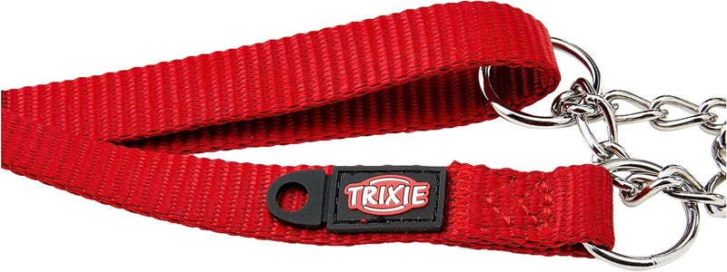 Trixie Premium SemiChoke Red Collar for Dogs S-M - Image 2