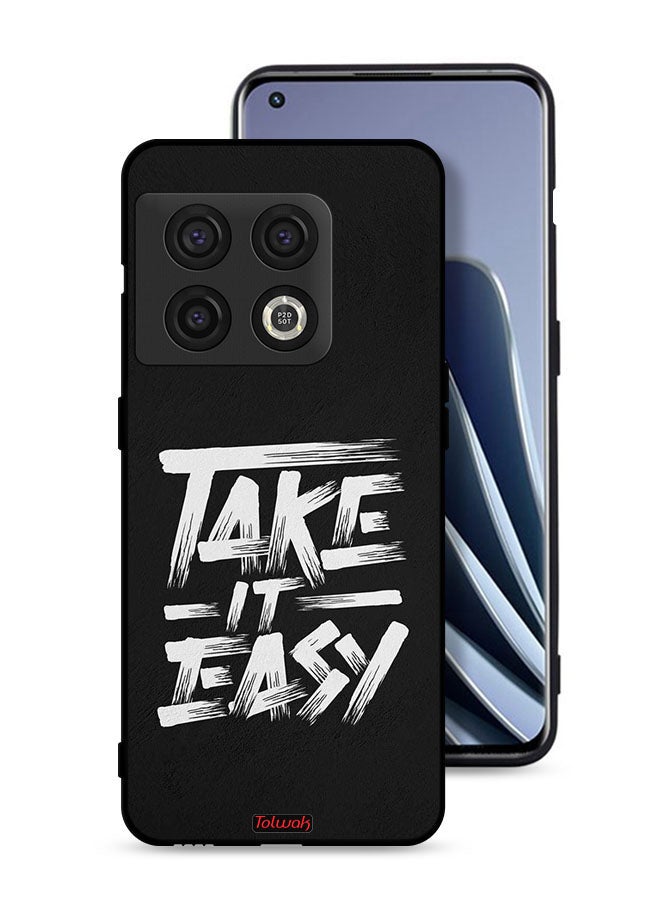 Tolwak OnePlus 10 Pro 5G Protective Case Cover Take It Easy - Image 1