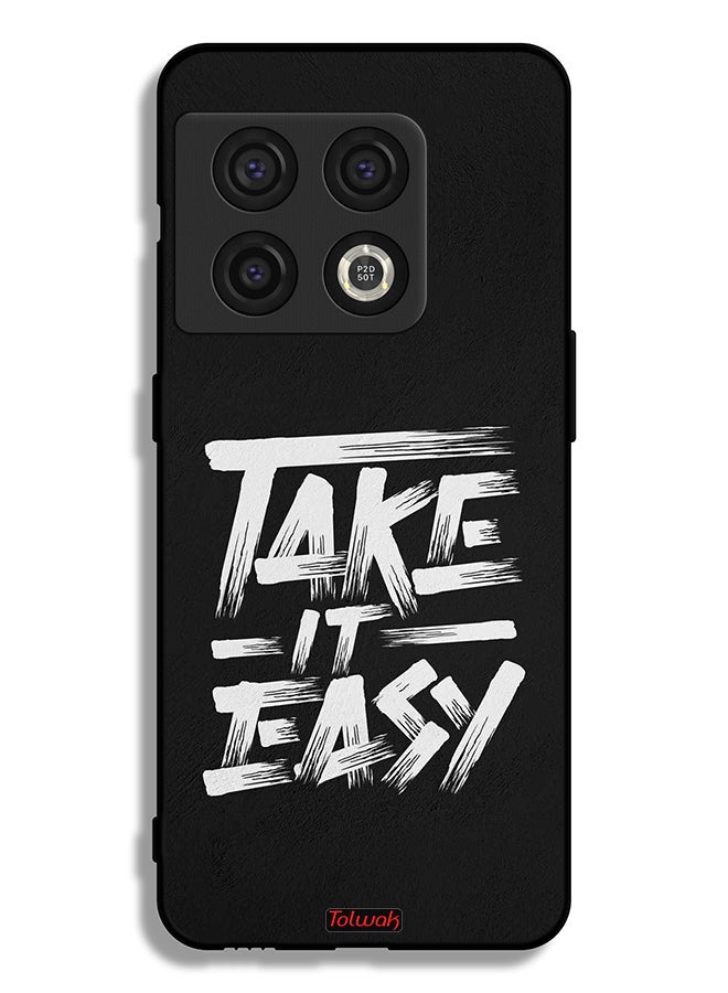 Tolwak OnePlus 10 Pro 5G Protective Case Cover Take It Easy - Image 2