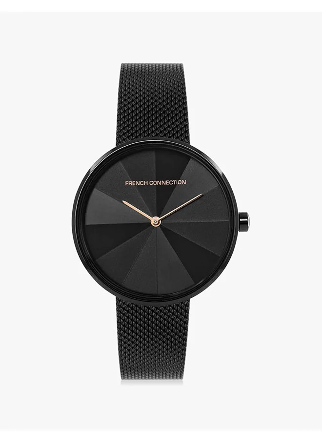 French Connection French Connection Women's Black Analog Watch - FCL21