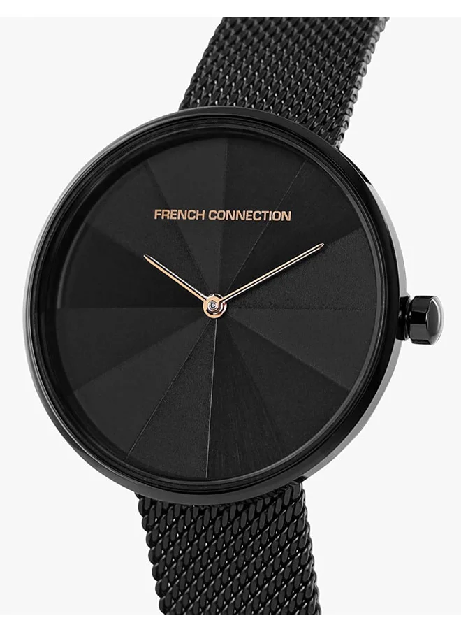 French Connection French Connection Women's Black Analog Watch - FCL21