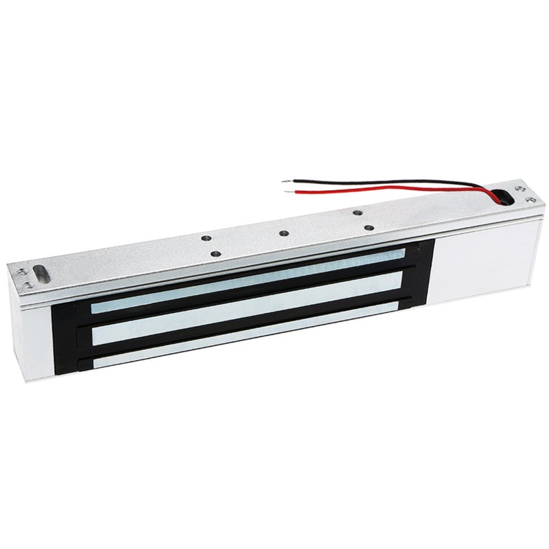 Electromagnetic Lock Kit 180Kgs Holding Force High-Strength Hard-Anodised Aluminum Shell - Built-In Reverse Current Protection Door Lock for Commercial Office & Residential Door Security - Image 5