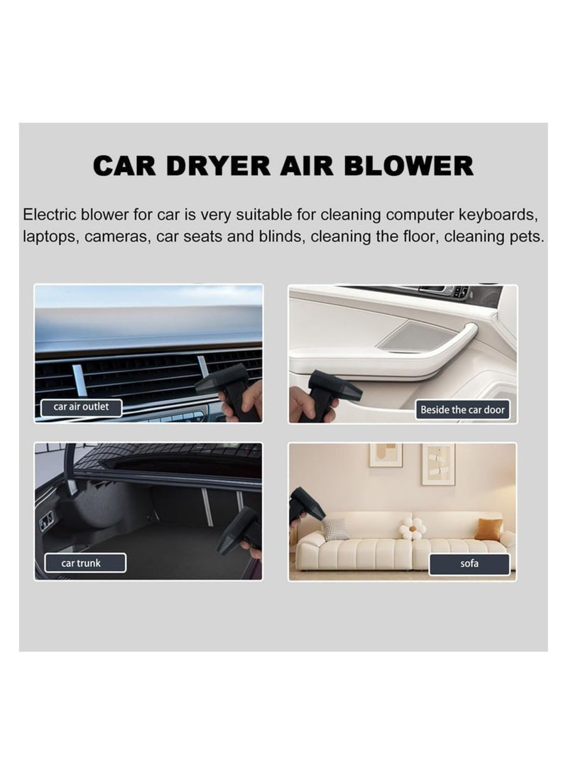 Generic Portable Cordless Turbo Air Blower Black - for cleaning computer keyboards, laptops, cameras etc. Create Fires in picnics, inflate beds, lifeboats  - Image 5