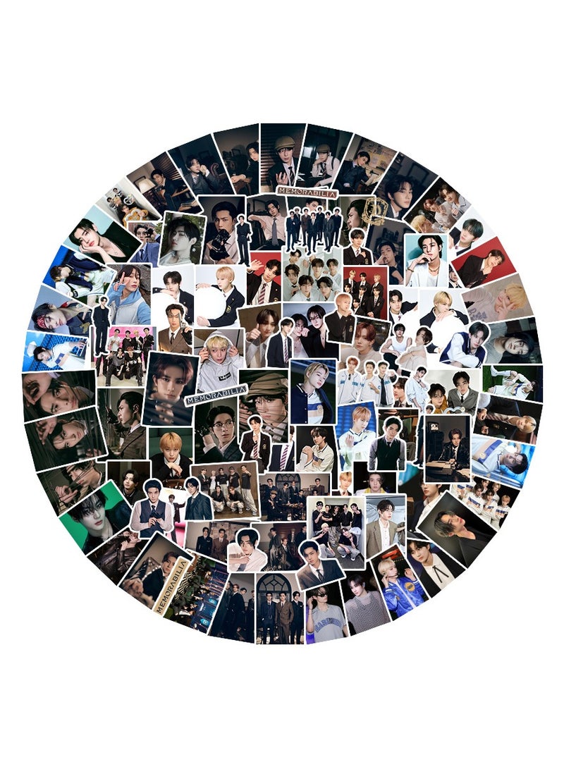 K-POP ENHYPEN 103Pcs MEMORABILIA Sticker 2025 K-pop merch Waterproof Vinyl Sticker For Laptop En Loose Waterbottle Cartoon Sticker - Image 2