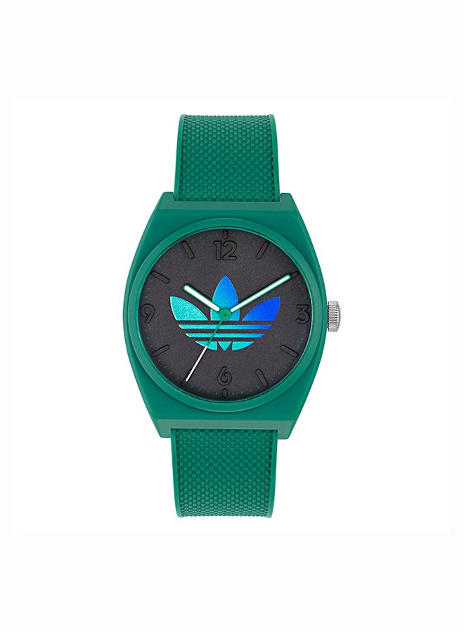 Adidas Uw Project Two Grfx Grn Cs Blk Dl 38Mm Qtz Grn Rs Fw24 - Image 1