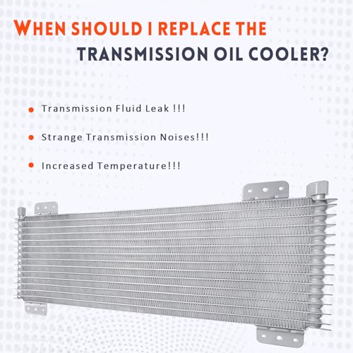 Osakesukar 40k Transmission Oil Cooler Kit Compatible with Heavy Duty 40,000 GVW Max Low Pressure Drop Trans Cooler with Mounting Hardware,Towing Applications and Advanced Cooling Protection #LPD47391 (Silver) - Image 5