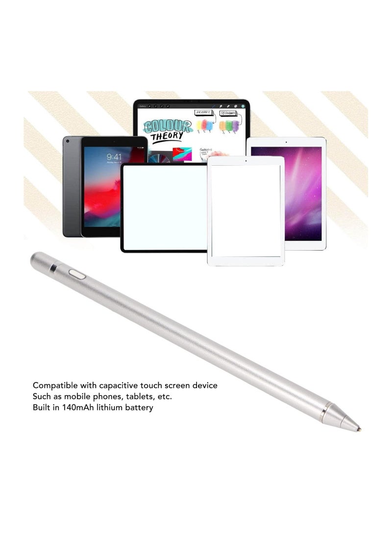 قلم ستايلس نشط عالي الحساسية متوافق مع قلم اللمس الرقمي لشاشات Apple iPad Touch - Image 3