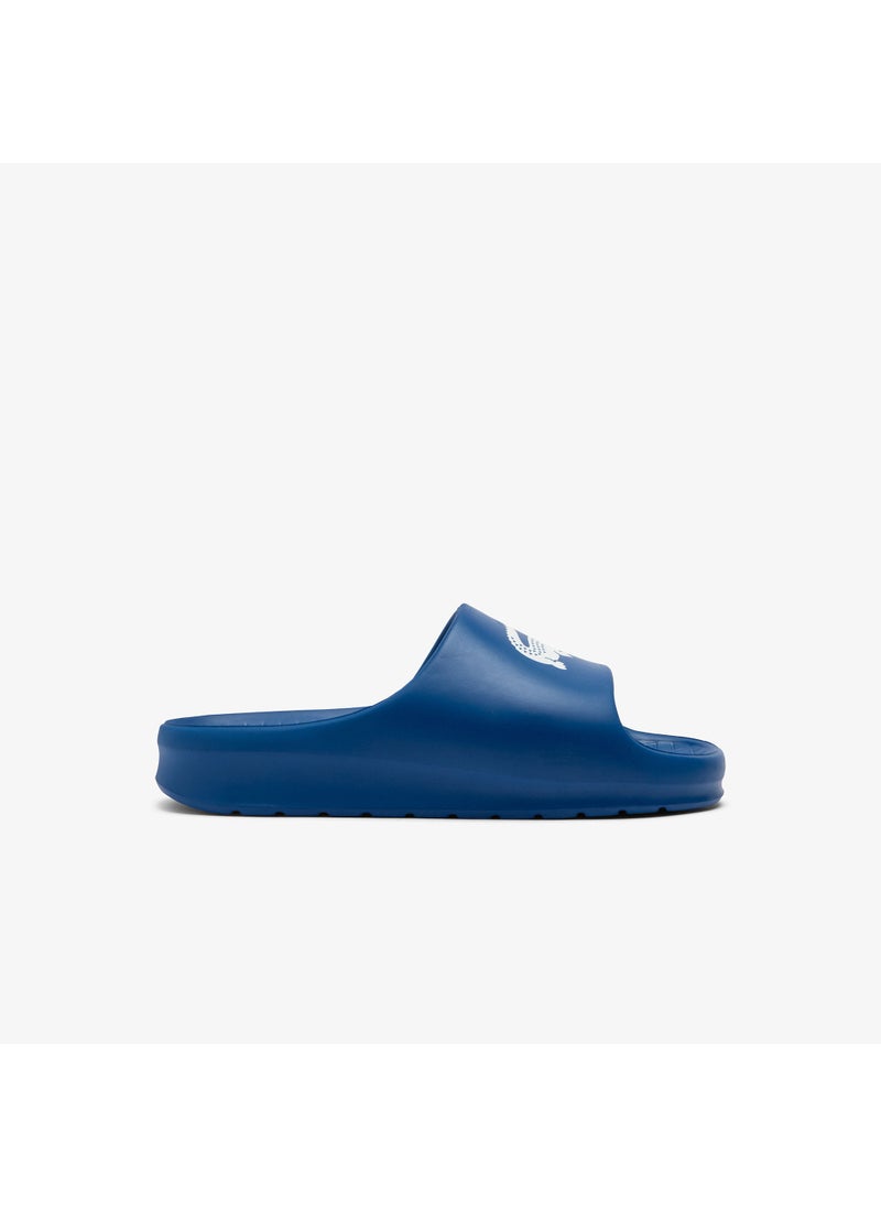 LACOSTE - Croco 2.0 Evo Single Strap Logo Detailed Slides - Image 1