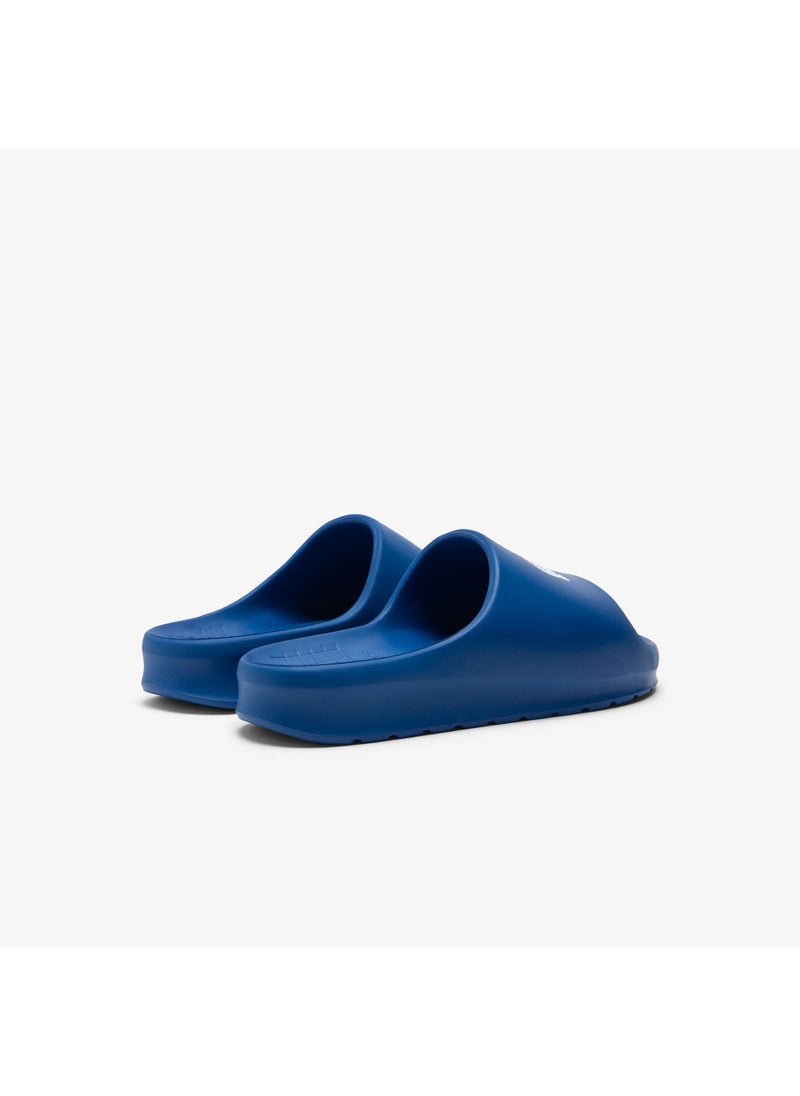 LACOSTE - Croco 2.0 Evo Single Strap Logo Detailed Slides - Image 1