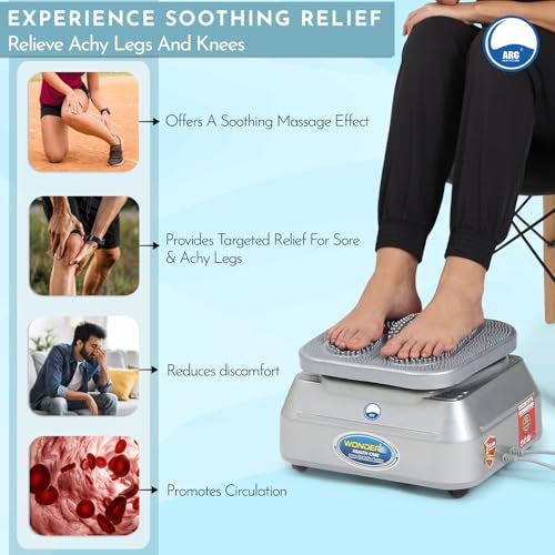 Arogya ARG Arogya Full Body Oxygen Blood Circulation Massager Machine For Magnetic & Metal Therapy, Acupressure Infrared & Vibration Massage For Joint Pain, Muscle Relaxation (Bcm Wonder) (BCM Wonder-2) - Image 5