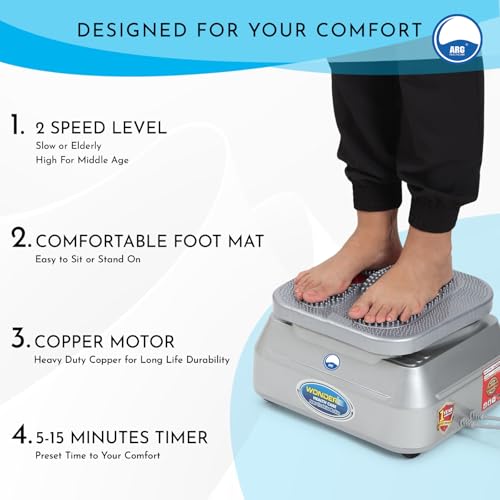 Arogya ARG Arogya Full Body Oxygen Blood Circulation Massager Machine For Magnetic & Metal Therapy, Acupressure Infrared & Vibration Massage For Joint Pain, Muscle Relaxation (Bcm Wonder) (BCM Wonder-2) - Image 4