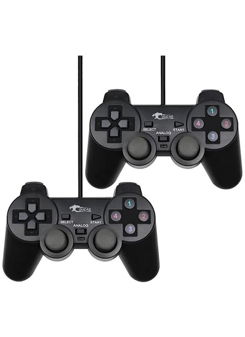 COUGAREGY 2082 USB Dual Gamepad (Blue)