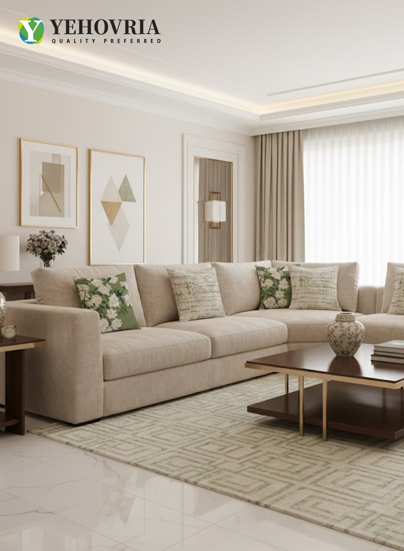 YEHOVRIA Pillow Covers Set of 4, Throw Pillow Cover, Decorative Nature Plant Cushion Covers 45cm x 45cm,For Living Room Sofa Couch Bed Pillowcases 18x18 inches（Double sided pattern） - Image 5