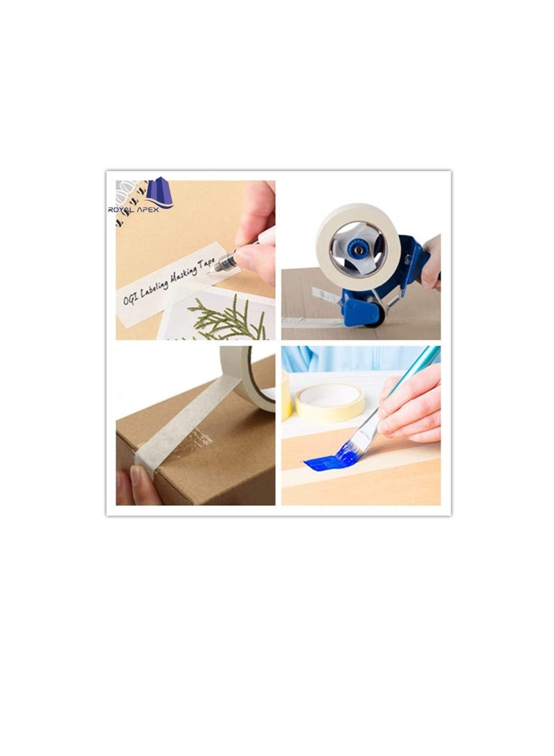 Generic Automotive Self Adhesive Masking Tape for Painting, Labelling, Packing, Craft, Art, Home, Office, School Etc… (1.5 Inch - Pack of 2)  - Image 3