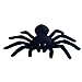 TAMMYFLYFLY Black Spider Plush 9 Inch Collectible Decorative Big Eyes Tarantula Stuffed Toy Soft Take A Long Plushie Pillow Squishes Washable Cushy Mini Doll - Image 2