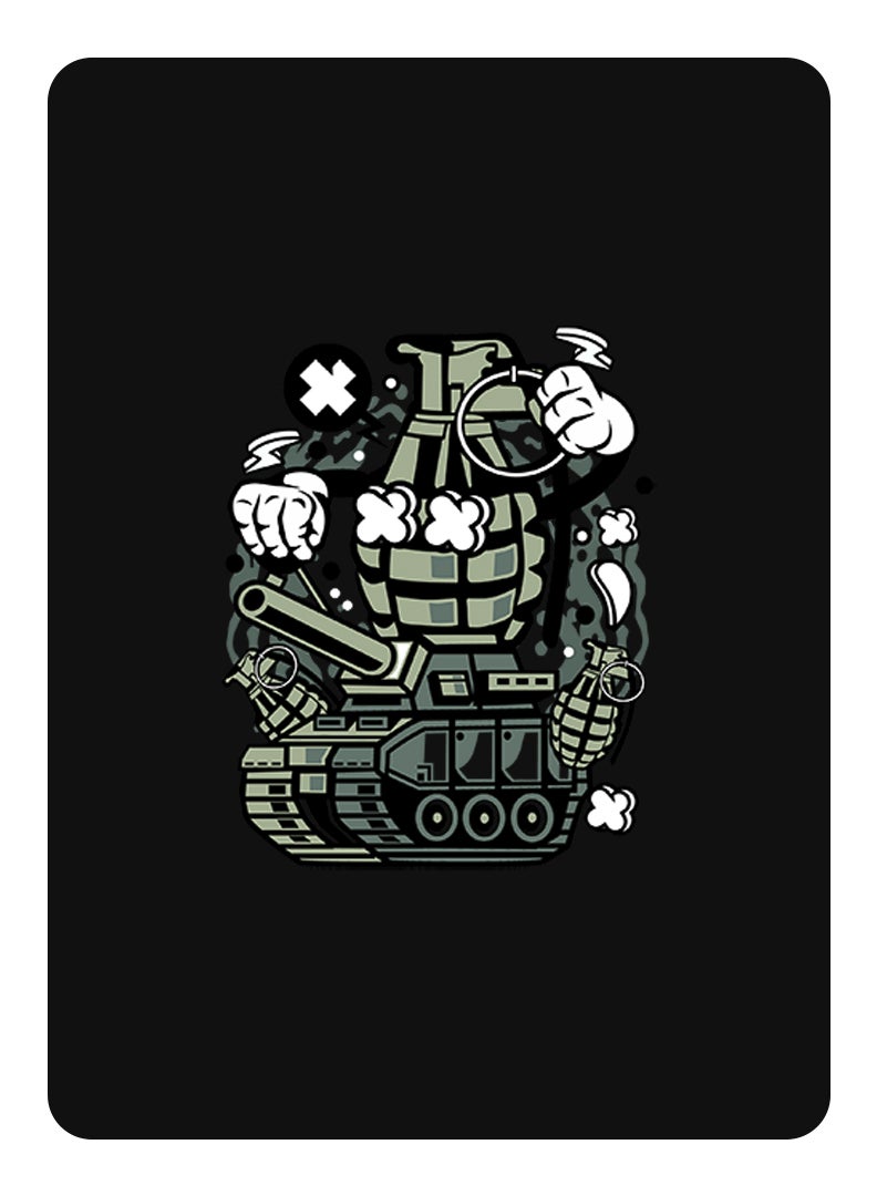 Theodor Protective Flip Case For Huawei MatePad Pro 11 (2022) With Trifold Stand Auto Wake Sleep Shockproof Cover grenade copy - Image 1