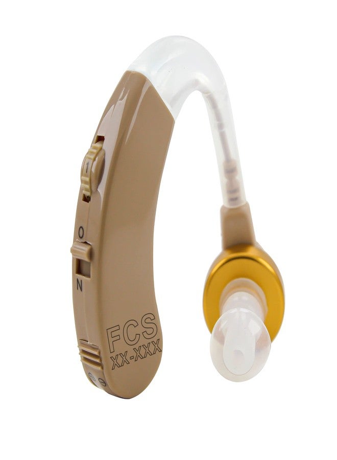 FCS BTE (F-139) Hearing Aid, Personal Sound Amplifier, Sound Enhancer for Adults and Seniors For Moderate Hearing Loss.(3 Month Seller Warranty) - Image 1
